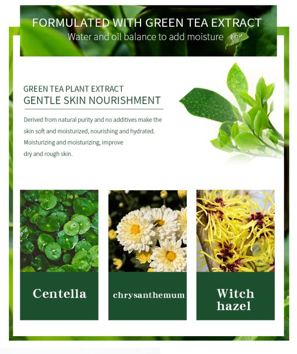 Green Tea Cleansing Mask Purifying Clay Stick Gulfam's Collections
