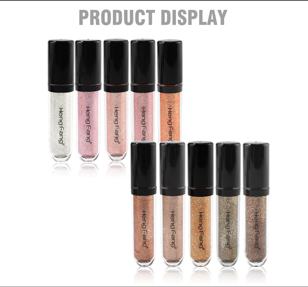 Pack Of 10 Heng Fang Diamond Glitter Eye Shadow Gulfam's Collections