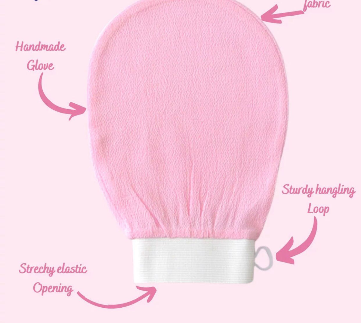 Hammer Moroccan Exfoliating Gloves Gulfam's Collections