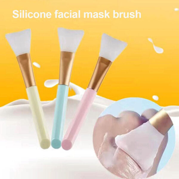 Pack of 5 Soft Silicone Mask Brushes Foundation Gulfam's Collections